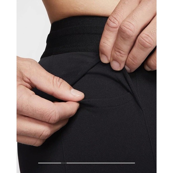 Nike Yoga Dri-FIT Infinalon Shorts CJ8018-010 Men’s Black XL Tall NWT - Picture 4 of 12